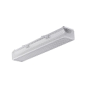 Armatuur voor vochtige ruimten AWL117050P.3283 kort, schakelbaar, prismatisch IP50, wit 