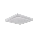 Armatuur voor vochtige ruimten AWL417050P.7083 vierkant, schakelbaar, prismatisch IP50, wit 