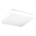 Wand- en plafondarmatuur 45cm vierkant IP54, wit dimbaar