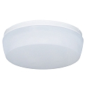LED Wall and Ceiling luminaire, round, 18W, 4000K, 2000lm, IP54, DALI dimmable, white