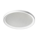 recessed luminaire � 17cm round, DALI controllable, microprismatic IP65, white dimmable 19W 2300lm 4000K 60� 60�