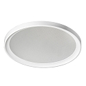 recessed luminaire � 22,5cm round, DALI controllable, microprismatic IP65, white dimmable 20W 2500lm 3000K 60� 60�