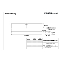 Frisch-Licht Rasterarmatuur ERL131151T.3884 asymmetrische straling, schakelbaar IP20, wit 