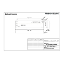 Frisch-Licht Paneelarmatuur HFL233240HS.13084DA DALI aanstuurbaar IP40, wit dimbaar