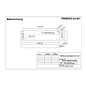 Frisch-Licht LED Halls area luminaire up to 8m, 127W, 4000K, 18600lm, IP40, DALI dimmable, white