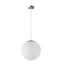 Pendelarmatuur �60 schakelbaar IP40, rvs geborsteld, wit dimbaar