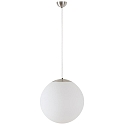 Pendelarmatuur �60 schakelbaar IP40, rvs geborsteld, wit dimbaar