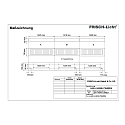 Stripe centrum element LBA144500H.7384MDA DALI aanstuurbaar, UGR < 19, schakelbaar IP20, wit dimbaar