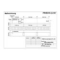Frisch-Licht Stripe centrum element LBN134500H.8783M direct / indirect, UGR < 19, schakelbaar IP20, wit 