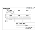 Frisch-Licht Stripe afsluitende element LBN144500H.11084E direct / indirect, UGR < 19, schakelbaar IP20, wit 