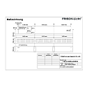 Stripe afsluitende element LBN144500H.6484EDA DALI aanstuurbaar, direct / indirect, UGR < 19 IP20, wit dimbaar