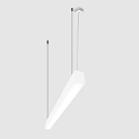 light bar MICROPAL�, UGR<19 / 1127MM / 830 direct, multipower, with suspension kit IP40, white 