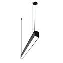 light bar MICROPAL�, UGR<19 / 1407MM / 830 direct, multipower, with suspension kit IP40, black 
