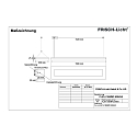 Frisch-Licht Pendelarmatuur PLN141860MP.6384DA DALI aanstuurbaar, direct / indirect, UGR < 19, microprismatisch IP20, wit dimbaar