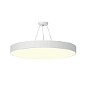 LED Pendant luminaire round direct / indirect, 63W, 4000K, 6300lm, IP40, white