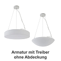 Pendelarmatuur ECO 7510 � 26cm IP20, wit 