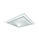 Downlight QDL2202A.1583DA klein, vierkant, DALI aanstuurbaar IP21, wit mat dimbaar
