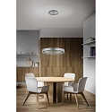 Knapstein Pendant luminaire SARA-60, nickel matt