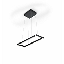 Pendelarmatuur MARISA-60 up down, Tunable White, bedienbaar met gebaren IP20, zwart