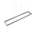 Knapstein Pendelarmatuur MARISA-100 up down, Tunable White, bedienbaar met gebaren IP20, zwart