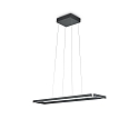 Knapstein Pendelarmatuur MARISA-100 up down, Tunable White, bedienbaar met gebaren IP20, zwart