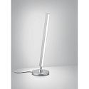 table lamp KOSMA tiltable IP20, nickel matt dimmable
