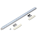 Lichtstrip IP20, aluminium, transparant dimbaar 6W 455lm 5000K extrem breitstrahlend >80� extrem breitstrahlend >80� CRI 9