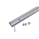 LED under-cabinet luminaire LED ModuLite F, IP20, 230V HVLCS, CRi>90, 60cm, with switch, 10W 3000K 950lm 120�, anodised alu