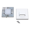 Wandinbouwarmatuur LED WALL DOWN IP20, opaal, wit dimbaar