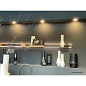 Inbouwarmatuur FAQ 58 - LED-24 hoekig IP44/IP20, rvs geborsteld dimbaar 3W 225lm 3000K 115� 115� CRI > 93