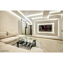 LED stripe TAPE COB-10LL 930 / 15M met stekker, met diffuser, koper, opaalwit, wit