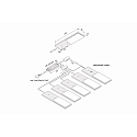 Hera under-cabinet luminaire S-PAD F incl. driver, set of 2, with touch dimmer IP20
