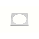Ring voor SR 68 hoekig, rvs
