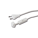 Accessories for SlimLite CS LED - CS 43/1800 Mains connection cable with Europlug + switch 180cm
