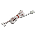 Aansluitleiding LED TWIN-STICK 2 / LED PIPE met stekker, wit