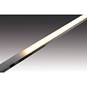 Hera furniture luminaire SIL-LED 2 / 16 with sensor IP20, aluminium, opal 