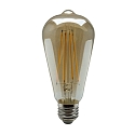 Heitronic LED Lamp Vintage Filament E27, 4W, warm white, ST64