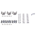 HEITRONIC Onderbouwarmatuur MECANO lang IP20, wit dimbaar 15W 1000lm 3000K CRI 82 100cm