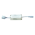 HEITRONIC Downlight AURORA ingebouwde versie, incl. chauffeur, zijdelingse straling IP20, wit 