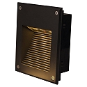 HEITRONIC Wandinbouwarmatuur DORA down IP65, grafiet 