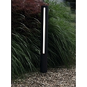 HEITRONIC Sokkelarmatuur LILIA cilindrisch, kort, zijdelingse straling IP54, antraciet 