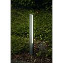 HEITRONIC Sokkelarmatuur LILIA cilindrisch, kort, zijdelingse straling IP54, antraciet 