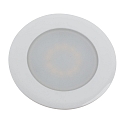 Inbouwarmatuur CASABLANCA rond IP44, wit  2W 120lm 3000K CRI 80