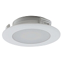 HEITRONIC Inbouwarmatuur CASABLANCA rond IP44, wit  2W 120lm 3000K CRI 80