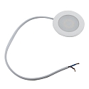 HEITRONIC Inbouwarmatuur CASABLANCA rond IP44, wit  2W 120lm 3000K CRI 80