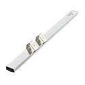 HEITRONIC Mounting clip for MICANO Under cabinet luminaire, 90�, 2 pieces