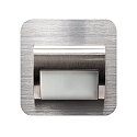 HEITRONIC LED Recessed luminaire VALENCE, 2W, 3000K, 25lm, IP20, aluminum