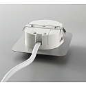 HEITRONIC LED Recessed luminaire VALENCE, 2W, 3000K, 25lm, IP20, aluminum