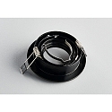 HEITRONIC Recessed spot DL7801, ROUND, GU10 & GU5.3, LED max. 8W, IP20, swiveling, black