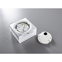 HEITRONIC LED Wall luminaire CABRERA Outdoor luminaire, 10W, 3000K, 880lm, IP65, glass white